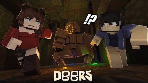 СНОВА ФИГУРА?! DOORS FLOOR часть 2 - Анимация для Майнкрафта