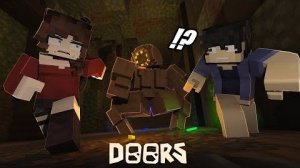 СНОВА ФИГУРА?! DOORS FLOOR  часть 2 - Анимация для Майнкрафта