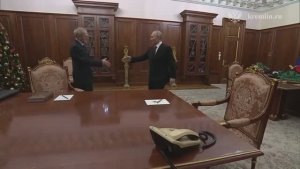 Владимир Путин Встреча с Председателем Конституционного Суда Валерием Зорькиным 11 декабря 2025 года