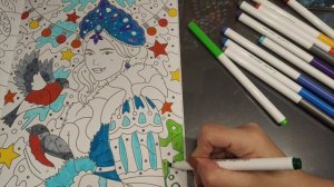 Челлендж " Начинаю новые раскраски ".🎨