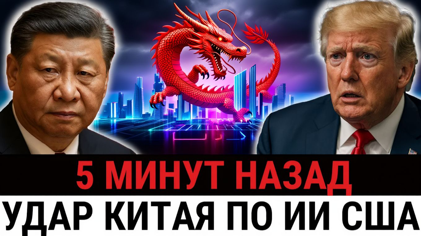 Китай делает решающий ход в ИИ  отключает Nvidia, инвестиции Трампа в США прогорают_