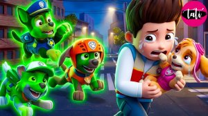 Щенячий патруль и Маршалл. Залипательное видео. Мультфильм для детей и малышей. Анимация