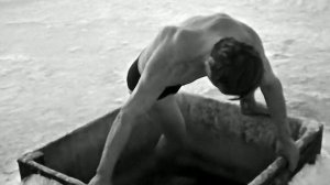 1970 год. Салехард. Заполярный любитель зимнего плавания