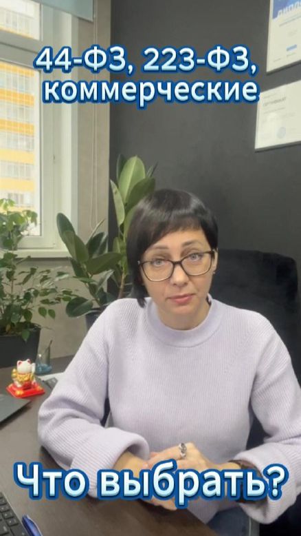 Что выбрать?  тендеры тендерноесопровождение 44фз 223фз бизнес