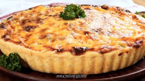 Очень интересный и вкусный овощной пирог