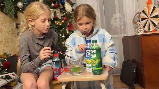 Пробуем и угадываем напитки