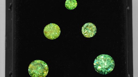 Демантоид Гранат Комплект 1.45 карат