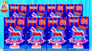Новогодняя Коллекция от Happy Box!🎄Фигурки с подсветкой от Сладкой Сказки,Kinder Surprise unboxing