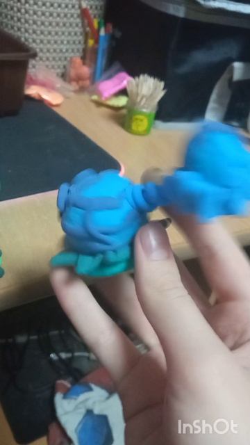 арбузопульта и ледяной арбузопульта из воздушного пластилина