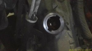 Осмотр двигателя 6G75 эндоскопом изнутри через маслозаливную горловину