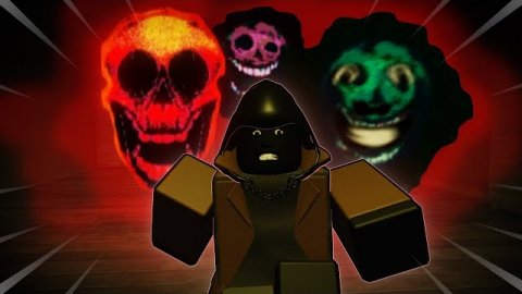 Ксенобус колотит в двери. Охота! Анимация Roblox