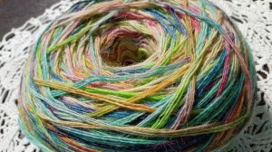 Результат покраски пряжи. Ответы на коментарии!