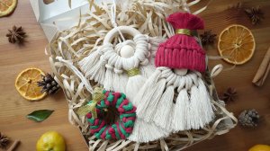 ЁЛОЧНЫЕ УКРАШЕНИЯ🎄| Макраме мастер-класс