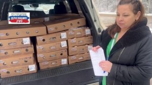 В очередной раз компания Элинар-Бройлер передала для ресторанчика мясо курицы в количестве 308 кг.