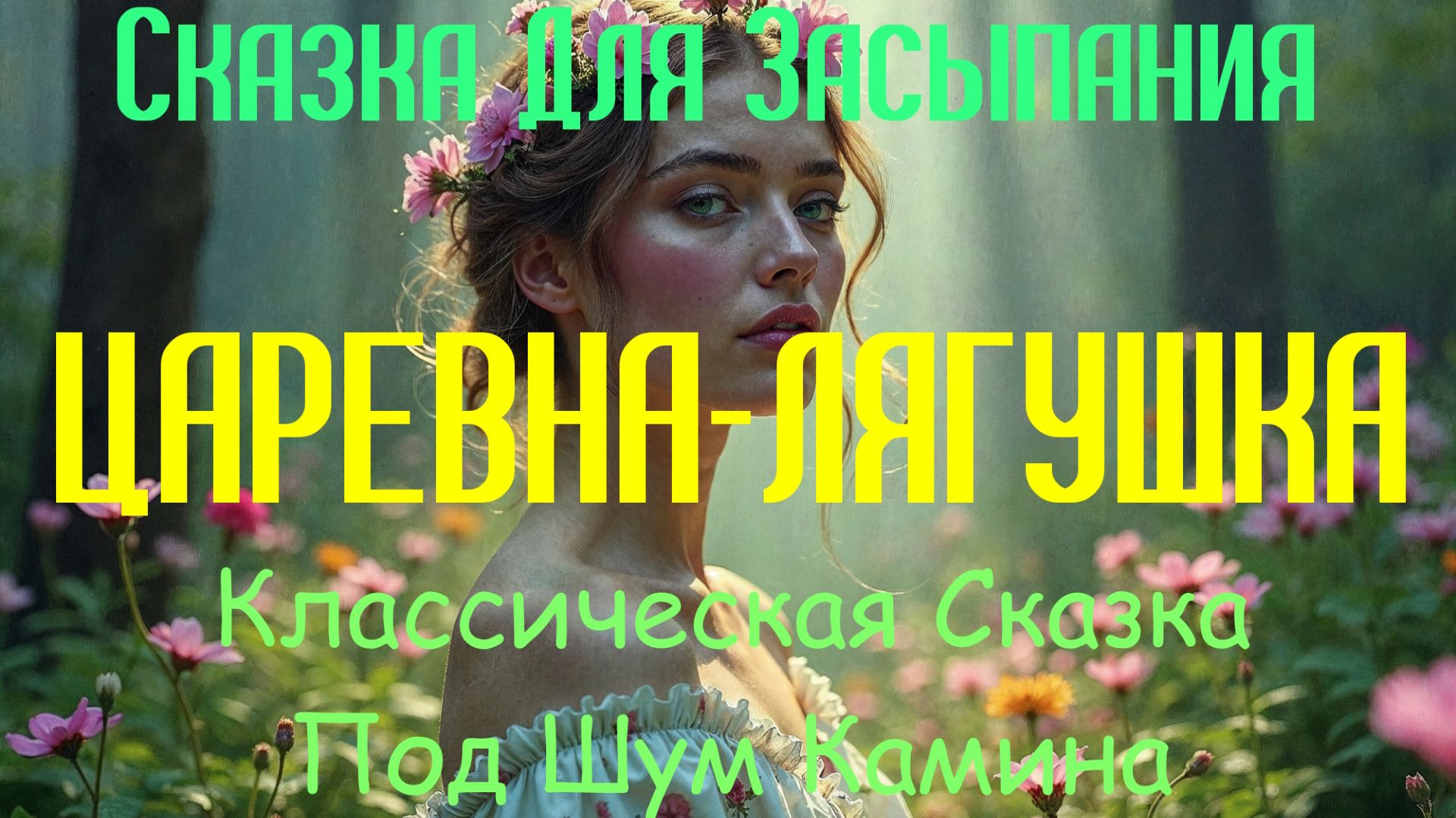 Сказка на Ночь Царевна-Лягушка Под Шум Камина смотреть онлайн