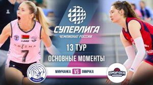 Минчанка - Омичка | 13 тур | Основные моменты | Суперлига 2025-2026