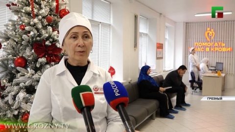 В Грозном прошла донорская акция, организованная социальной организацией «Хайра»