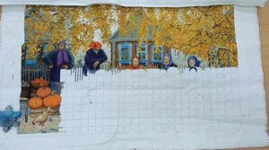 Мои процессы: "Наши бабушки", портрет Жанны Самари, "Цветущий миндаль", многоцветка "Дом Пашкова"