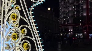 🎄Москва рождественская ночь праздничная прогулка по огням столицы✨