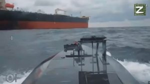 Новая атака украинских БЭКов «Sea Baby» в акватории Черного моря на гражданское судно