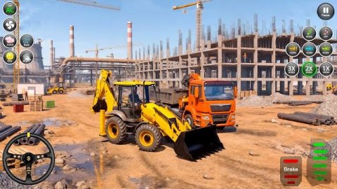 New Road Construction Simulator - Satisfying Building & Heavy Machine 3D - Android Gameplay