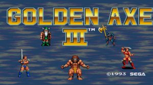 Golden Axe III (Золотая секира) SEGA 16-Bit (RUS) Full HD 1080p 60 FPS