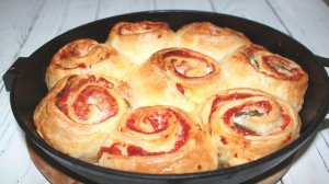 Это лучше, чем пицца и пирожки. Обалденные не сладкие Булочки