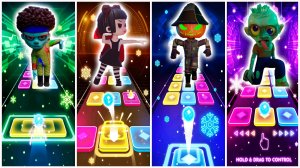 Спрунки (ASMR Sprunki) Tiles hop DB