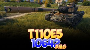 T110E5 - 4 Фрагов 10.6K Урона • Мир Танков