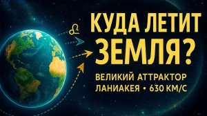 Куда летит НАША ПЛАНЕТА Земля на самом деле? Тайный курс планеты