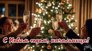 С Новым годом, начальница 🎵 Песня