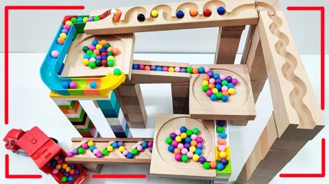 Мультики для детей. 🌈Склон и мраморная трасса LEGO Duplo. Смотреть онлайн мультики для малышей.