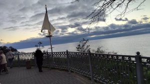 Анапа. Набережная на закате. 11 декабря 2025. 17.00