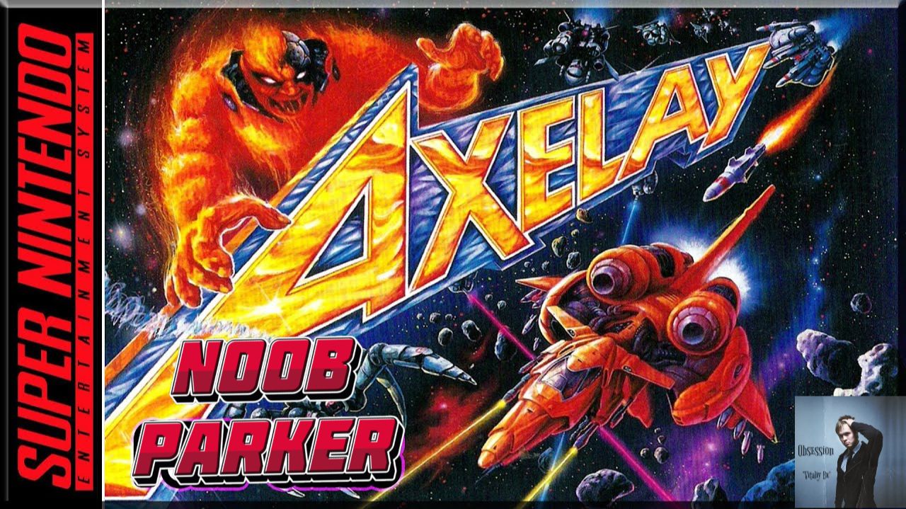 Axelay SNES  Super Nintendo Snes Ретро аркада