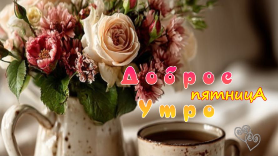 Пятница доброе утро и добрый день - прекрасного настроения