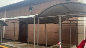 Как выглядит Правобережный рынок после ужасного пожара.