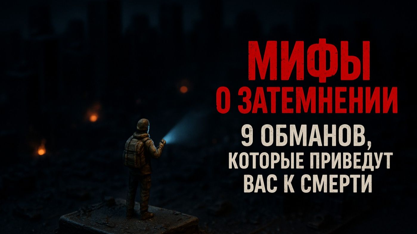 9 мифов о блэкауте, из‑за которых ты не выживешь