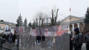 Митинг в поддержку задержанных армянских священников прошел в Москве