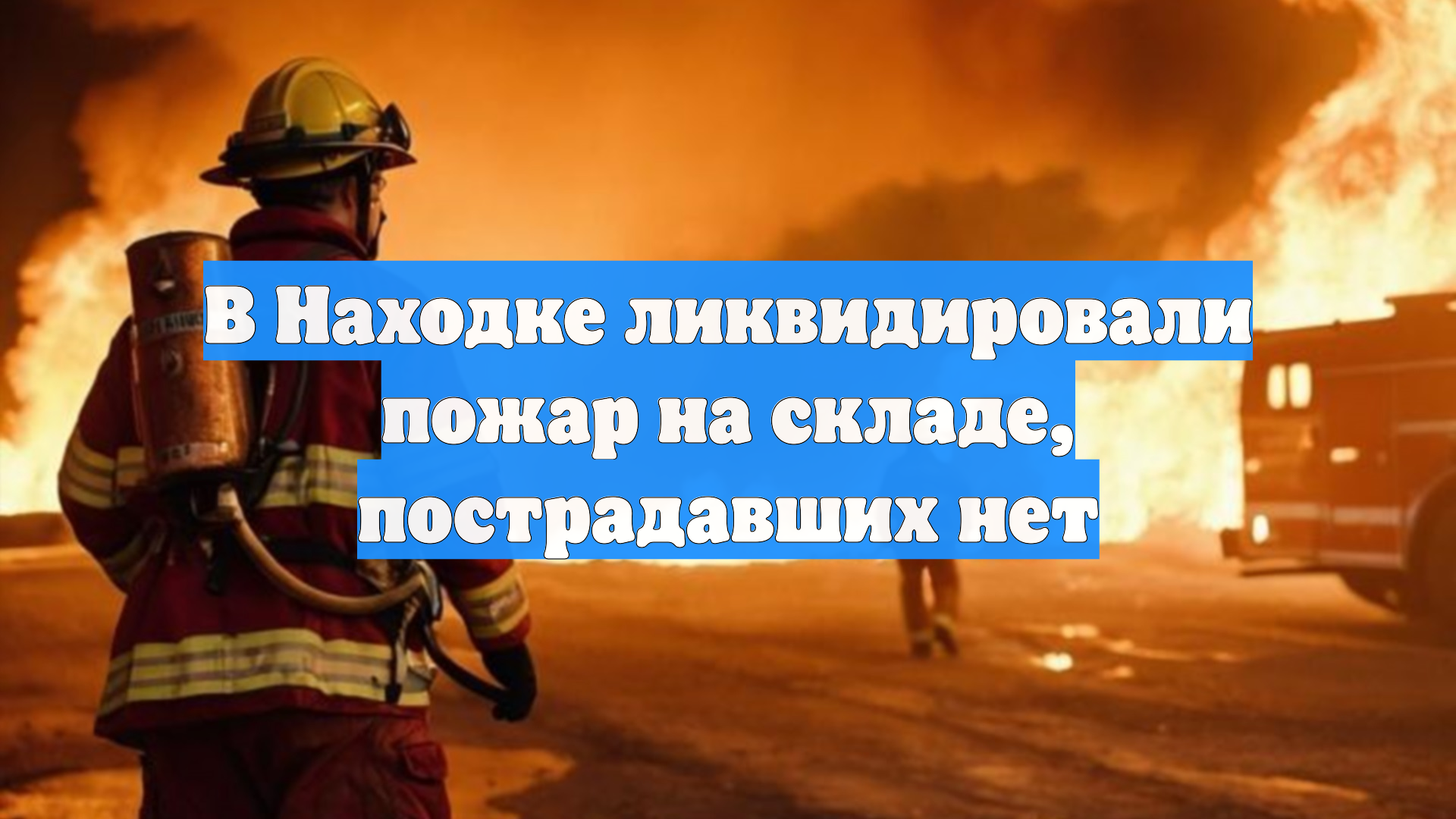 В Находке ликвидировали пожар на складе, пострадавших нет смотреть онлайн
