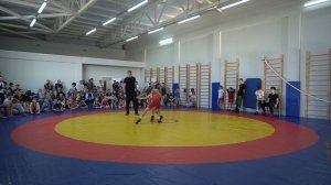 ГРБ. 2012-2013 г.р. Вес 44 кг. Рудник Матвей (Новопокровская)-Поляков Егор (Новокубанск)