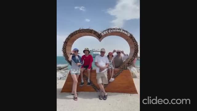 Круиз Персидский залив Остров Сир Бин Яз  #путешествие #круиз #семья #саяхат #демалыс #отдых #отпуск