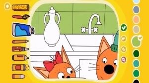 Три_кота_Раскраска_Компот_и_Карамелька_-_Три_кота_раскраски_для_детей_-_Изучаем_цвета