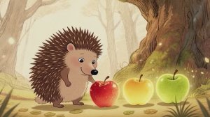 🌈 ЁЖИК УЧИТ ЦВЕТА!  Развивающий мультик для малышей про красный, жёлтый, зелёный