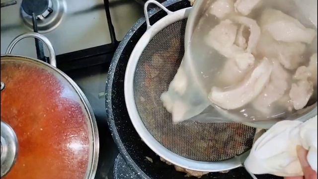 Рис с мясом и овощами смотреть онлайн