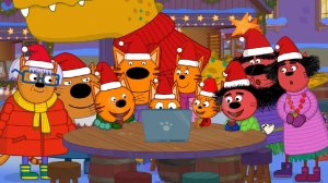 ТРИ КОТА - ЗИМНИЕ КАНИКУЛЫ КОТЯТ - МУЛЬТИКИ ДЛЯ ДЕТЕЙ ТРИ КОТА