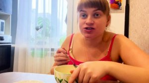 На обед сырный суп / еда на камеру