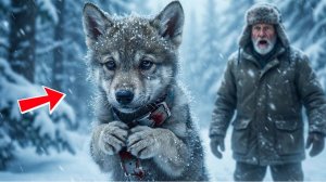 Маленький волк изо всех сил охранял браслет. То, что увидел охотник, лишило его СЛОВ!