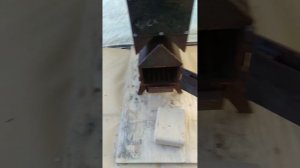 Дровяная печь Шеврон в палатке 4Т-лонг