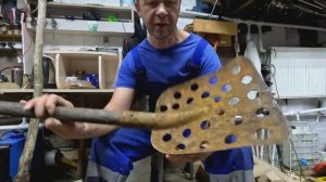 Зюзьга. Сачок для льда.