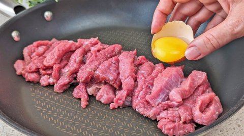 Как правильно жарить говядину. Сколько нужно жарить говядину. Вкусная жареная говядина на сковороде